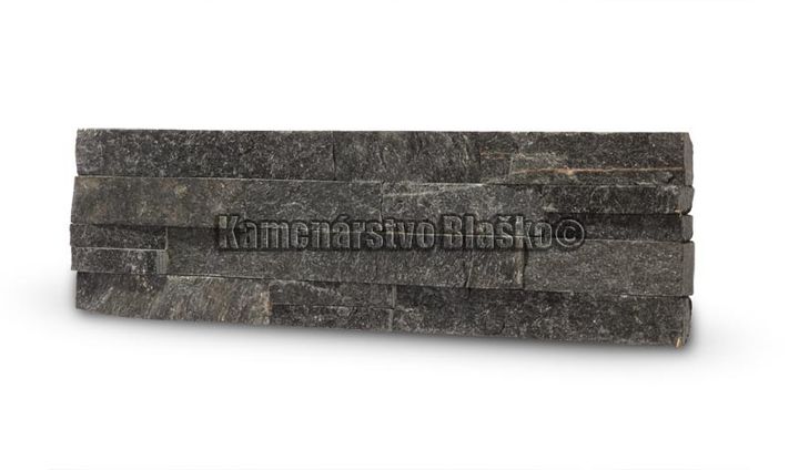 Remienok Black Quarzite Flat Dry